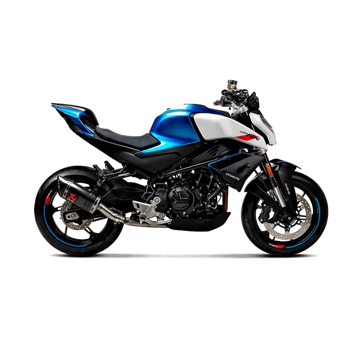 Akrapovic Carbon Line Slip On Silencer For CF Moto NK 450 ABS 2024-2026